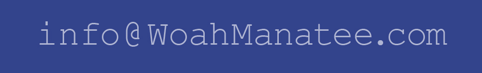 Woah Manatee Contact Apparel TShirts Cool Designs